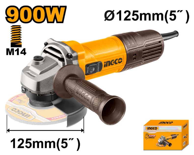 AMOLADORA ANGULAR 5" 900W INGCO